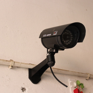 T41723 사고예방 LED 모형 감시카메라 / 가짜카메라