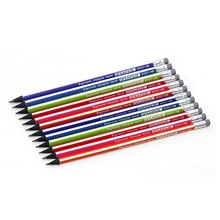 모나미 12p 삼각 지우개 HB 연필 / 모나미연필