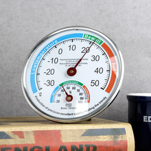 T1674 비웰 온도계 습도계 (13cm) 아날로그 온습도기