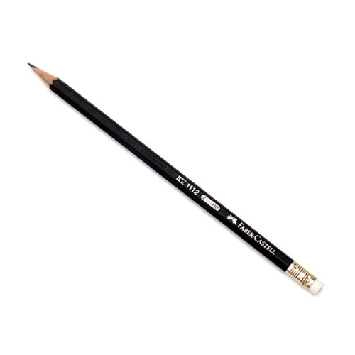 12p 블랙파버 HB 지우개 연필